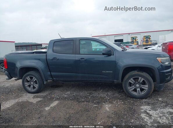 1GCGSBEA9H1232172 2017 CHEVROLET COLORADO Blue Widok wnętrza z tyłu