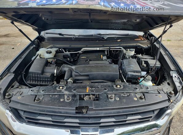 1GCGSBEA9J1167491 2018 CHEVROLET COLORADO Gray უკანა სალონის ხედი