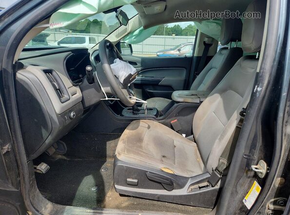 1GCGSBEA9J1167491 2018 CHEVROLET COLORADO Gray წინა სალონის ხედი