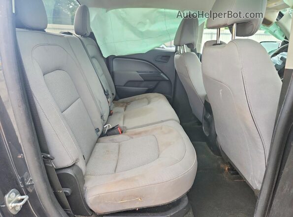 1GCGSBEA9J1167491 2018 CHEVROLET COLORADO Gray უკანა სავარძლების ხედი