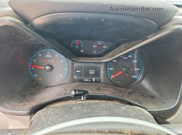 1GCGSBEA9J1167491 2018 CHEVROLET COLORADO Gray ხელსაწყოთა პანელის ხედი