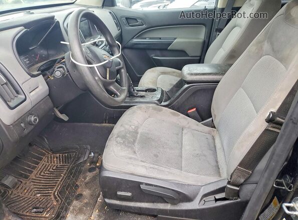 1GCGSBEA9K1302986 2019 CHEVROLET COLORADO Black Widok wnętrza z przodu