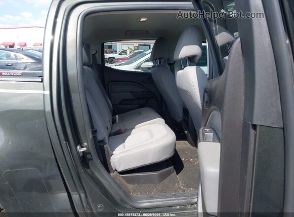 1GCGSBEAXJ1203687 2018 CHEVROLET COLORADO Green Widok naklejki z numerem VIN