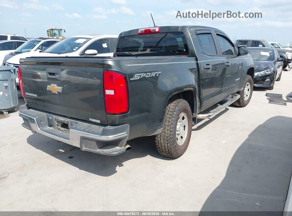 1GCGSBEAXJ1203687 2018 CHEVROLET COLORADO Green Tył prawy