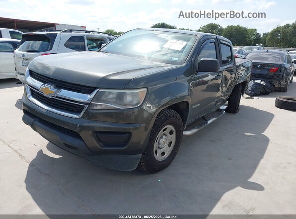 1GCGSBEAXJ1203687 2018 CHEVROLET COLORADO Green Przód lewy