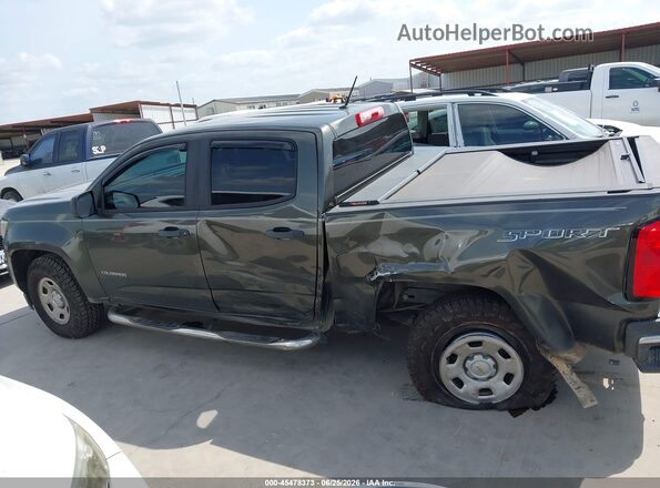 1GCGSBEAXJ1203687 2018 CHEVROLET COLORADO Green 