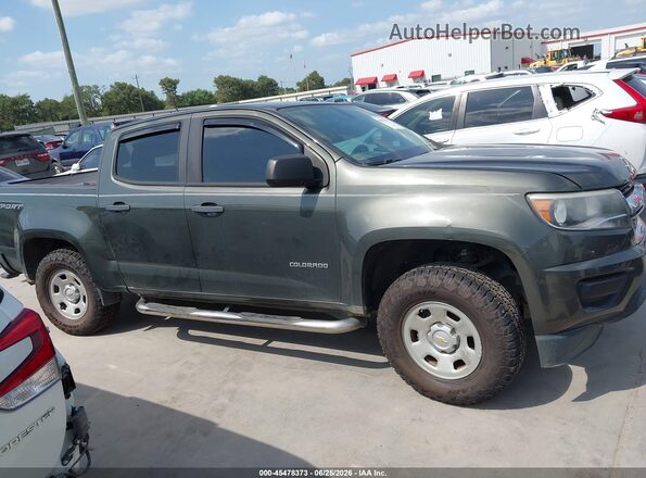 1GCGSBEAXJ1203687 2018 CHEVROLET COLORADO Green Widok wnętrza 360 stopni