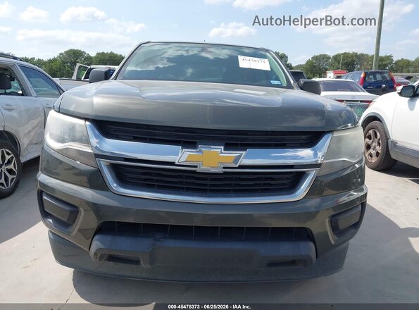 1GCGSBEAXJ1203687 2018 CHEVROLET COLORADO Green Widok wnętrza z tyłu