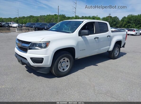 1GCGSBEAXJ1251352 2018 CHEVROLET COLORADO White Առջևի ձախ երեք քառորդ տեսարան