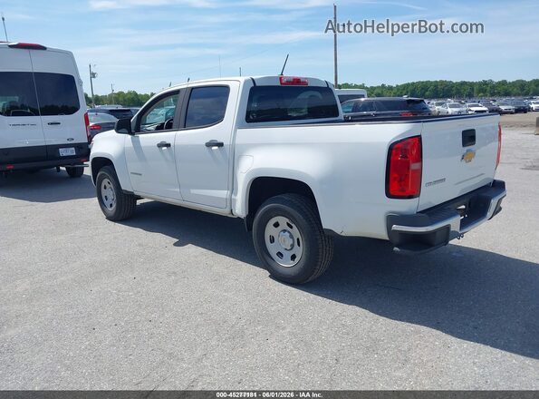 1GCGSBEAXJ1251352 2018 CHEVROLET COLORADO White Հետևի ձախ