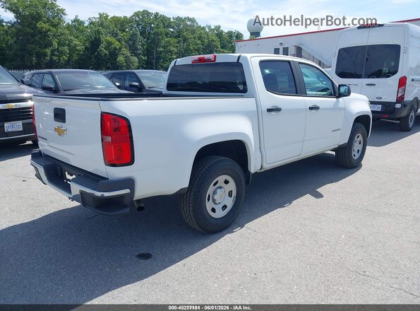 1GCGSBEAXJ1251352 2018 CHEVROLET COLORADO White Հետևի աջ