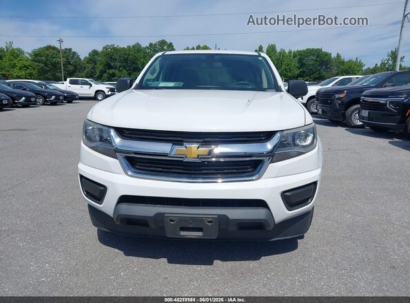 1GCGSBEAXJ1251352 2018 CHEVROLET COLORADO White Սարքավորումների վահանակի տեսք