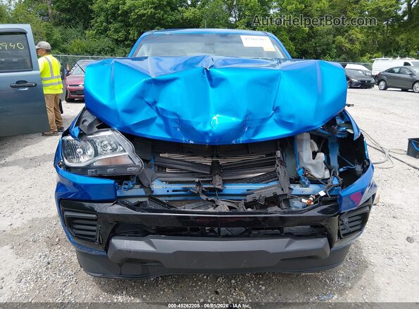 1GCGSBEAXM1201314 2021 CHEVROLET COLORADO Blue უკანა სალონის ხედი