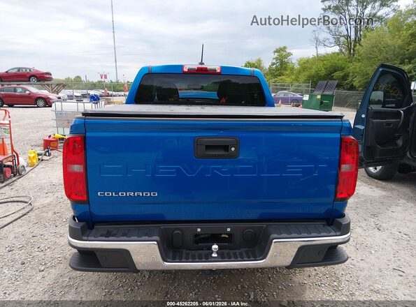 1GCGSBEAXM1201314 2021 CHEVROLET COLORADO Blue 