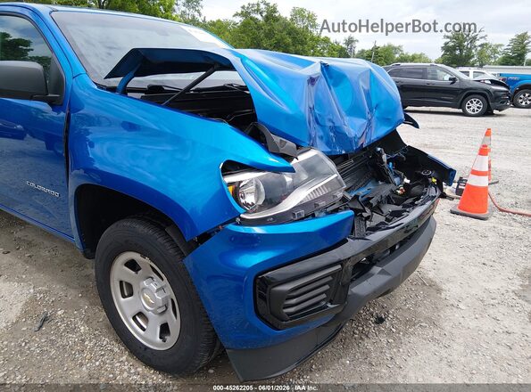 1GCGSBEAXM1201314 2021 CHEVROLET COLORADO Blue 