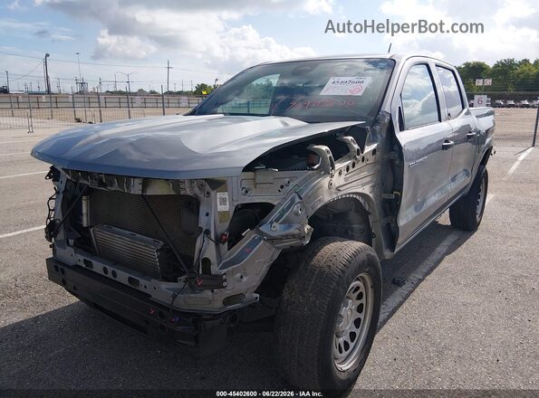 1GCGSBEC0P1179894 2023 CHEVROLET COLORADO Gray Առջևի ձախ երեք քառորդ տեսարան