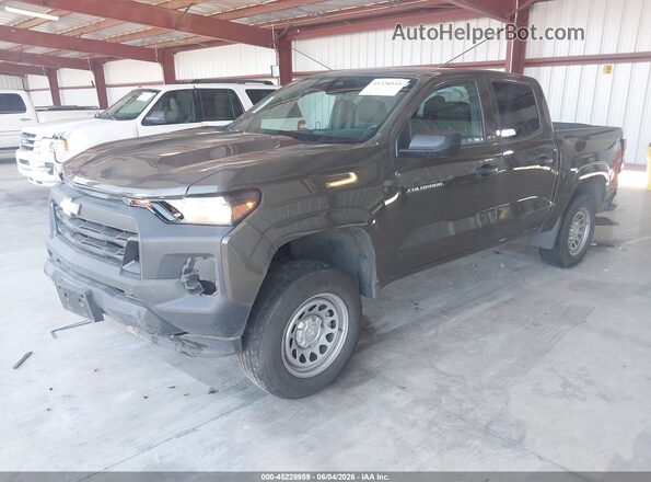 1GCGSBEC0R1297463 2024 CHEVROLET COLORADO Brown Առջևի ձախ երեք քառորդ տեսարան