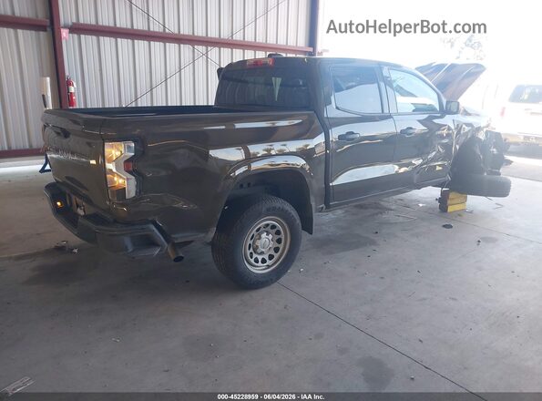 1GCGSBEC0R1297463 2024 CHEVROLET COLORADO Brown Հետևի աջ