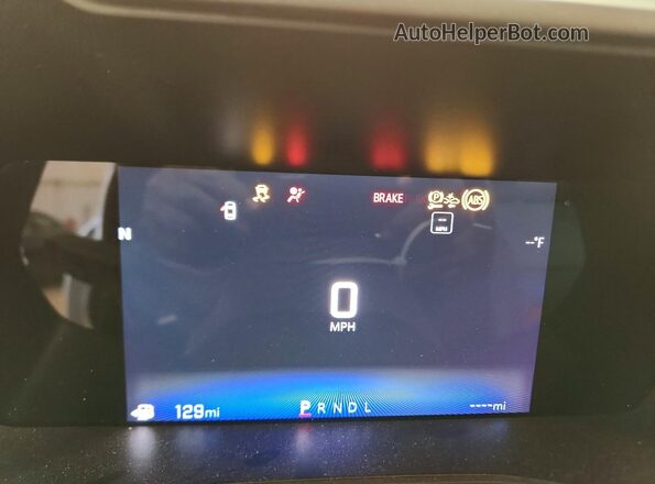1GCGSBEC5P1265847 2023 CHEVROLET COLORADO White ხელსაწყოთა პანელის ხედი