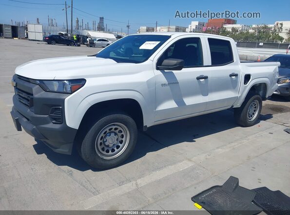 1GCGSBEC6R1219754 2024 CHEVROLET COLORADO White Առջևի ձախ երեք քառորդ տեսարան