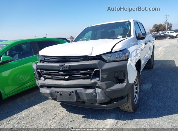 1GCGSBEC8R1134933 2024 CHEVROLET COLORADO White Vista frontal