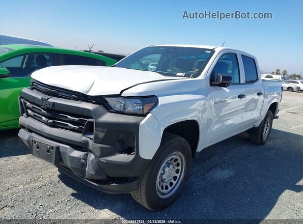 1GCGSBEC8R1134933 2024 CHEVROLET COLORADO White Vista tres cuartos delantera izquierda