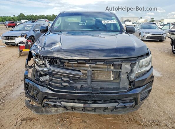 1GCGSBEN0M1100706 2021 CHEVROLET COLORADO Black Widok z przodu