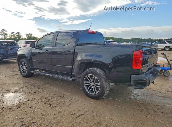 1GCGSBEN0M1100706 2021 CHEVROLET COLORADO Black Tył lewy