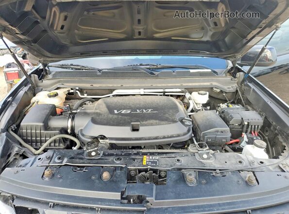 1GCGSBEN0M1100706 2021 CHEVROLET COLORADO Black Widok wnętrza z tyłu