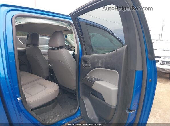 1GCGSBEN0N1108077 2022 CHEVROLET COLORADO Blue Widok naklejki z numerem VIN