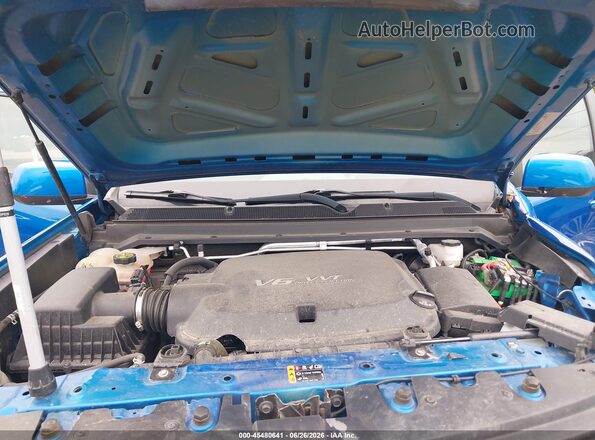 1GCGSBEN0N1108077 2022 CHEVROLET COLORADO Blue Widok z tyłu