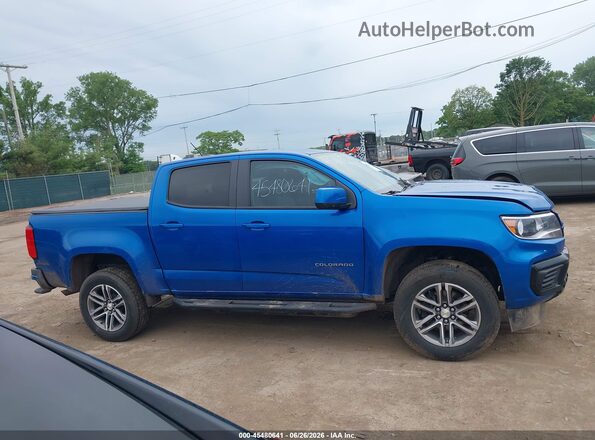 1GCGSBEN0N1108077 2022 CHEVROLET COLORADO Blue Widok wnętrza 360 stopni