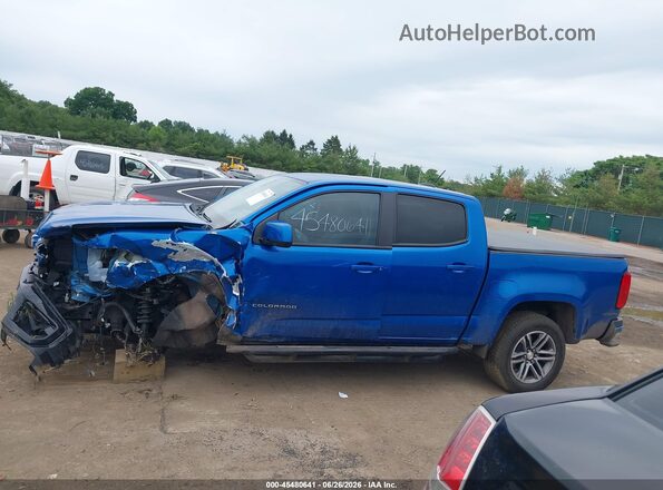 1GCGSBEN0N1108077 2022 CHEVROLET COLORADO Blue 