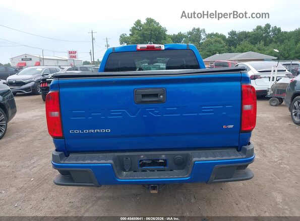 1GCGSBEN0N1108077 2022 CHEVROLET COLORADO Blue 