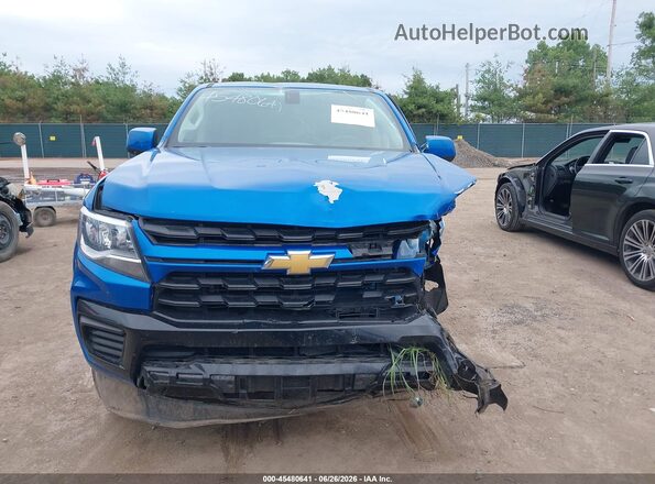 1GCGSBEN0N1108077 2022 CHEVROLET COLORADO Blue Widok wnętrza z tyłu