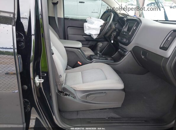 1GCGSBEN1M1181926 2021 CHEVROLET COLORADO Black Вид салону спереду