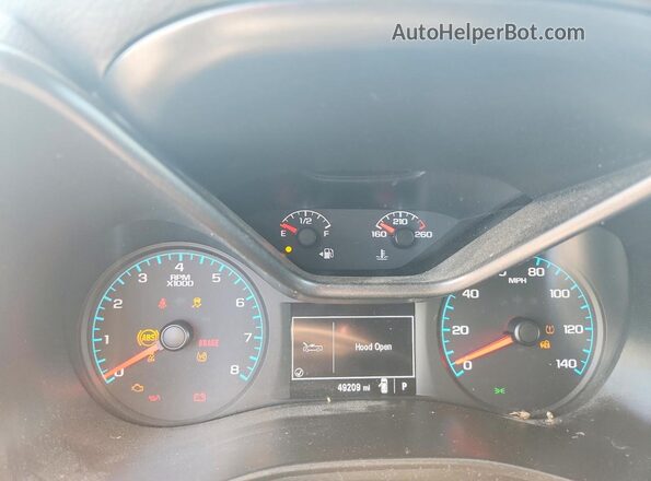 1GCGSBEN2K1305442 2019 CHEVROLET COLORADO Серебряный 