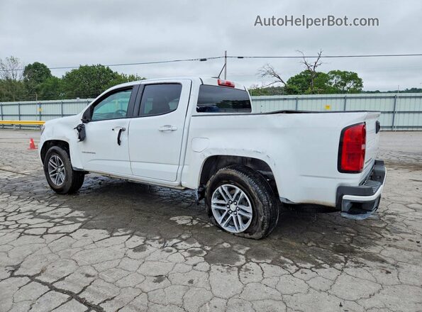1GCGSBEN2M1298477 2021 CHEVROLET COLORADO White უკანა მარცხენა