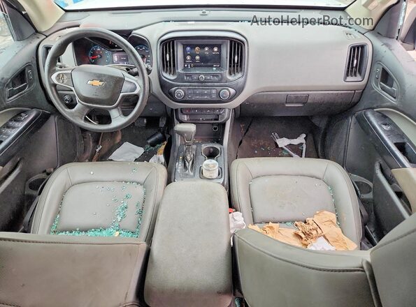1GCGSBEN2M1298477 2021 CHEVROLET COLORADO White წინა პანელის ხედი