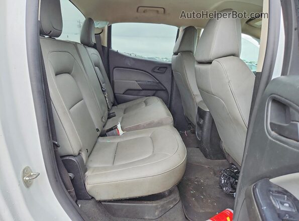 1GCGSBEN2M1298477 2021 CHEVROLET COLORADO White უკანა სავარძლების ხედი