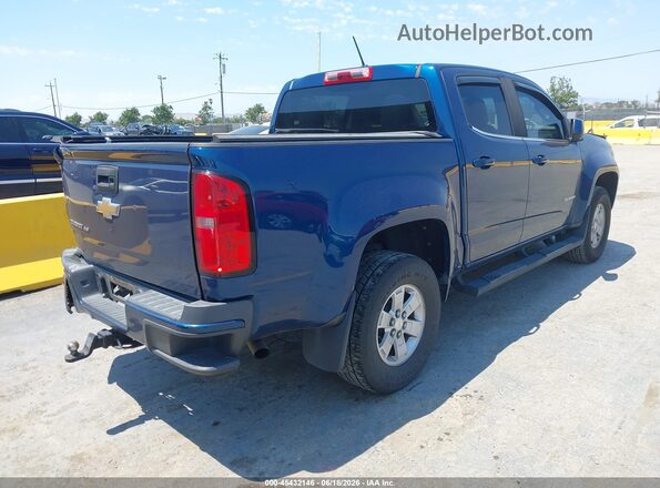 1GCGSBEN3K1182606 2019 CHEVROLET COLORADO Dark Blue Задня права чверть