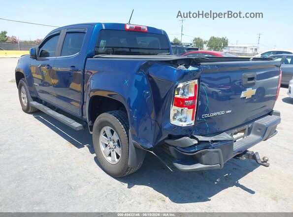 1GCGSBEN3K1182606 2019 CHEVROLET COLORADO Dark Blue Задня ліва чверть
