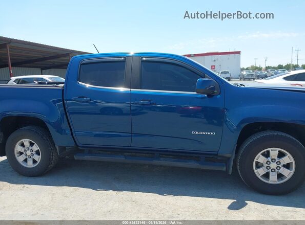 1GCGSBEN3K1182606 2019 CHEVROLET COLORADO Dark Blue Вид задньої частини салону