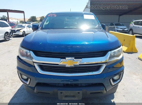 1GCGSBEN3K1182606 2019 CHEVROLET COLORADO Dark Blue Вид щитка приладів