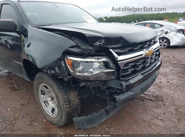 1GCGSBEN3M1142688 2021 CHEVROLET COLORADO Black Front view