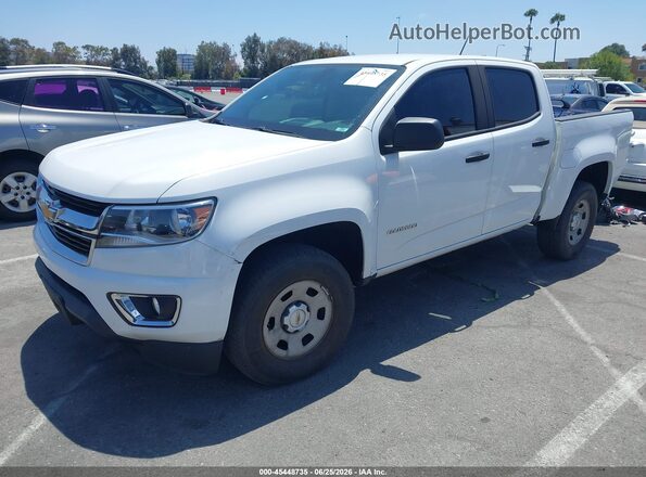 1GCGSBEN4H1186754 2017 CHEVROLET COLORADO White Przód lewy