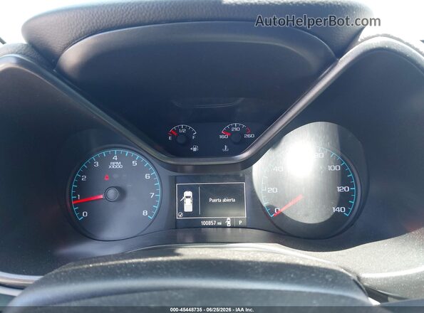 1GCGSBEN4H1186754 2017 CHEVROLET COLORADO White Widok tylnych siedzeń