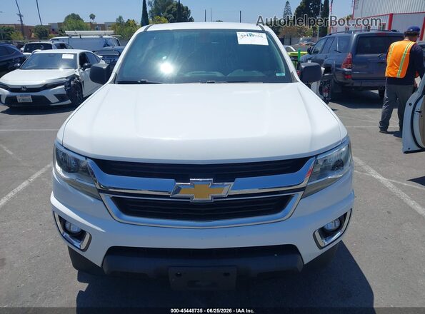1GCGSBEN4H1186754 2017 CHEVROLET COLORADO White Widok wnętrza z tyłu