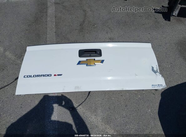 1GCGSBEN4H1186754 2017 CHEVROLET COLORADO White 