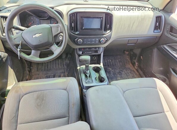 1GCGSBEN4H1300302 2017 CHEVROLET COLORADO Белый Вид панели приборов